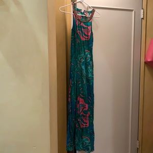 Lily Pulitzer silk gown size 2